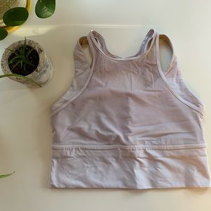 Lululemon Sportsbra, White, Size 8